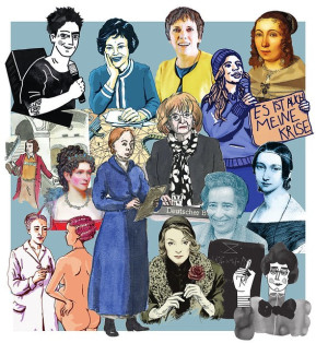 Plakat Ausstellung Rebellinnen